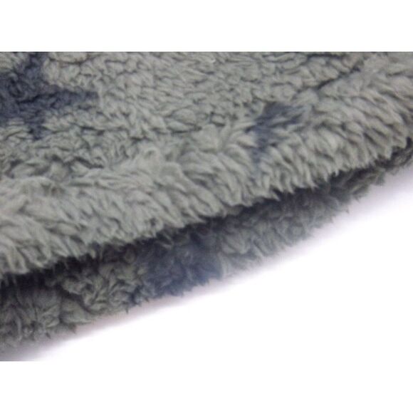 $48 P. J. Salvage Cozy  Star Print Sherpa Fleece Lounge Shorts, Olive (RZCOS), S - Picture 6 of 11